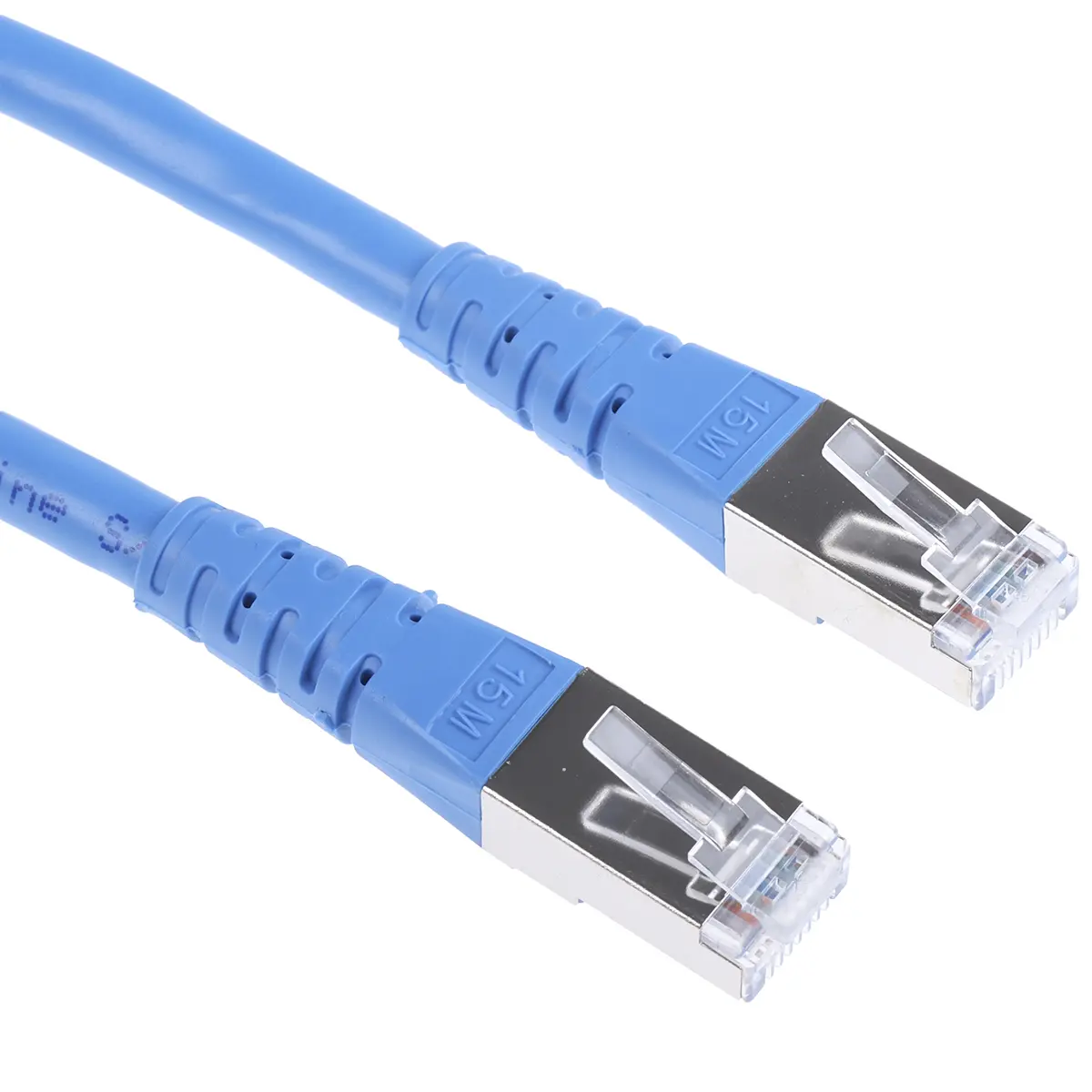 Produktfoto 1 von Roline 21.15 Kat. 6 Ethernet-Kabel, 15 m, Blau 8 Abgeschirmt, Aussen ø 6.3 mm Außen-ø , Polyvinylchlorid