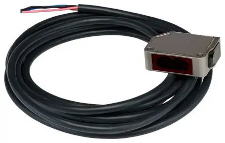 Produktfoto 1 von Omron E3ZM Kubisch Optischer Sensor, Reflektierend, PnP Ausgang, Vorverdrahtet