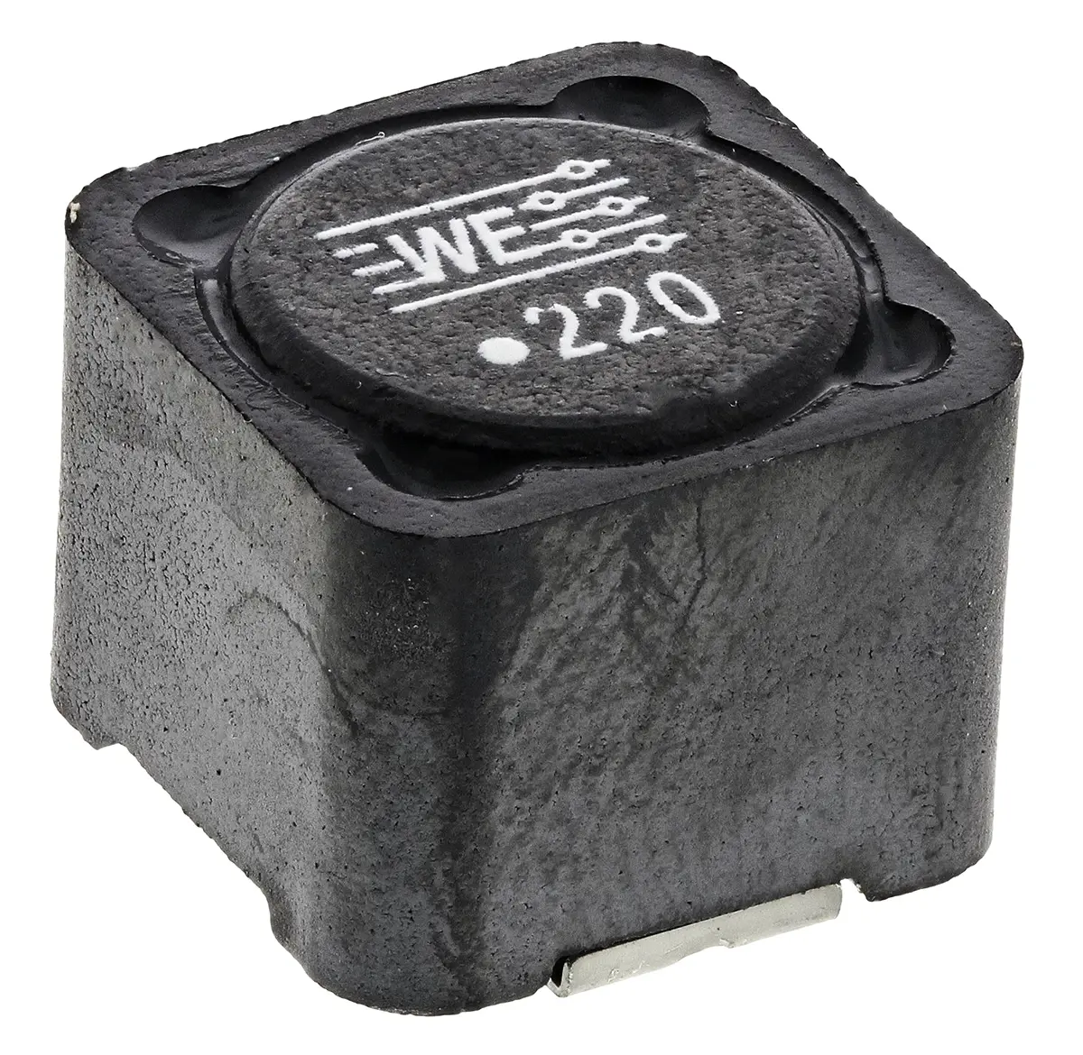 Produktfoto 1 von Wurth Elektronik WE-PD Drosselspule Ja, 22 μH 5.3 A AEC-Q200 mit Ferrit-Kern, 1210 Gehäuse ±20 % Drahtgewickelt 12 mm,