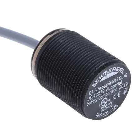 Produktfoto 1 von Schmersal BNS303 Magnetisch Kabel Berührungsloser Sicherheitsschalter 24V dc aus Kunststoff, Schließer (NO), Öffner,