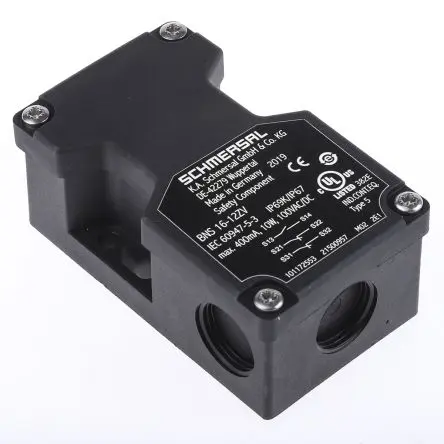 Produktfoto 1 von Schmersal BNS16 Magnetisch M20 Sicherheitsschalter 100V dc aus Kunststoff, 2 Schließer, Öffner, Kodierschalter
