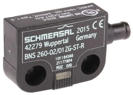 Produktfoto 1 von Schmersal BNS260 Magnetisch M8 Berührungsloser Sicherheitsschalter 75V dc aus Kunststoff, 2 Öffner / 1, Kodierschalter