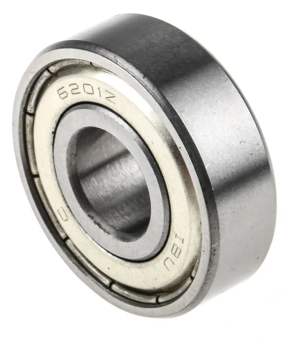 Produktfoto 1 von RS PRO 1-reihig Kugellager glatt, Innen-Ø 12 mm / Außen-Ø 32 mm Außen-ø , Breite 10 mm