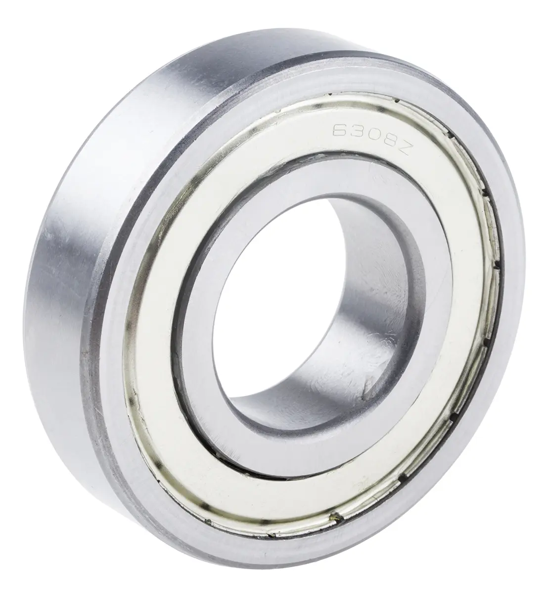 Produktfoto 1 von RS PRO 1-reihig Kugellager glatt, Innen-Ø 40 mm / Außen-Ø 90 mm Außen-ø , Breite 23 mm