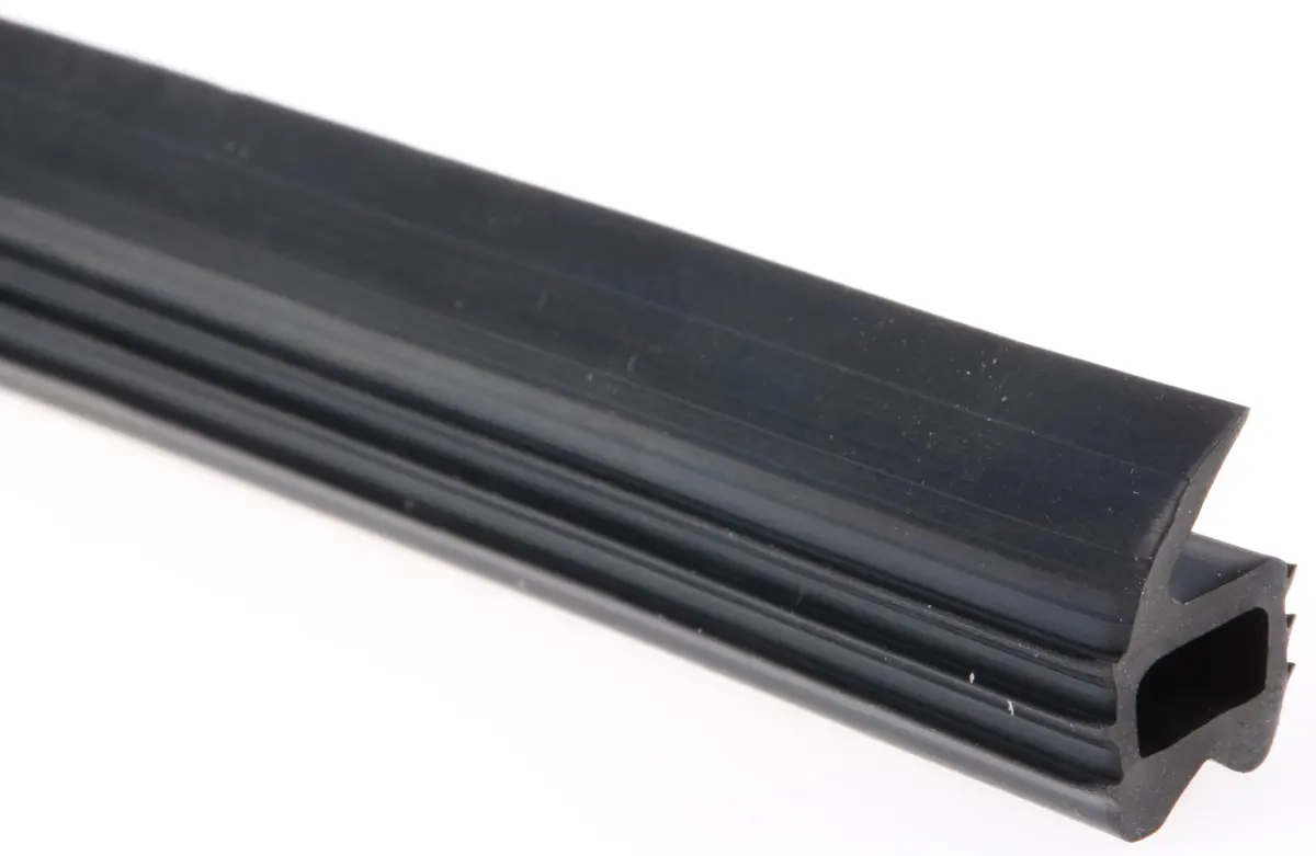 Produktfoto 1 von RS PRO Türdichtung, Kantenschutz, Ethylen-Propylen-Dien-Monomer, Schwarz, B. 11 mm, H. 17.5 mm, L. 20 m