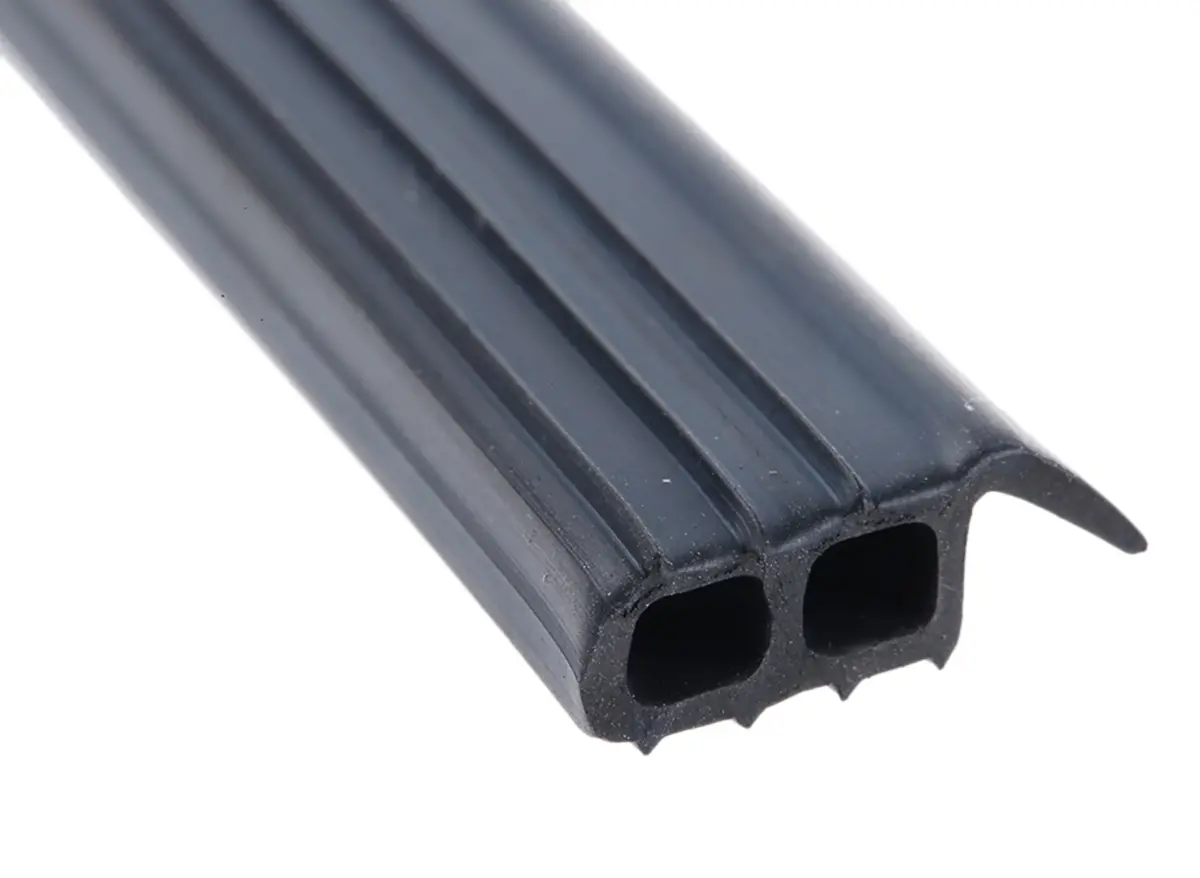 Produktfoto 1 von RS PRO Türdichtung, Kantenschutz, Ethylen-Propylen-Dien-Monomer, Schwarz, B. 7.6 mm, H. 18 mm, L. 20 m