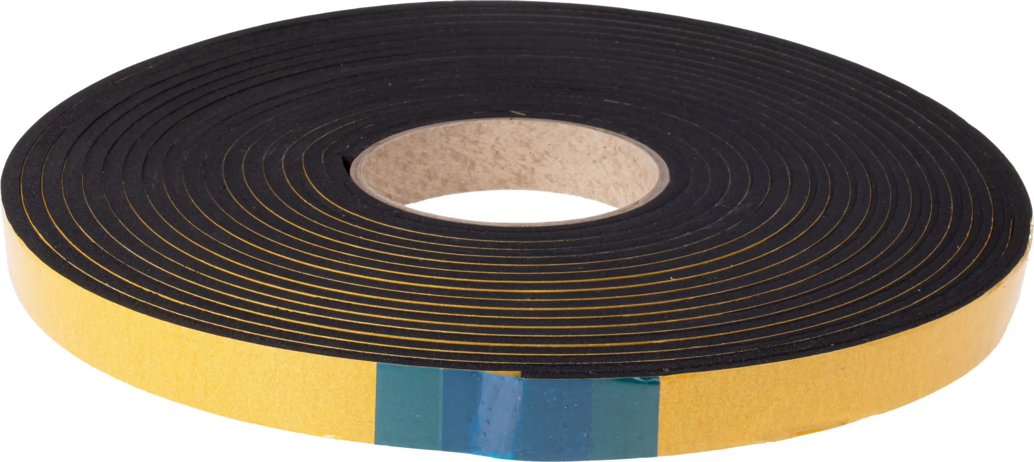 RS PRO Ethylen-Propylen-Dien-Monomer Schaumstoff Klebeband, Einseitig, Schwarz, Stärke 5 mm, 20 mm x 10 m