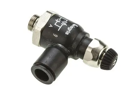 Produktfoto 1 von Legris 7060 Abluftregler Stecker Mit Gewinde Rohr Durchflussregler