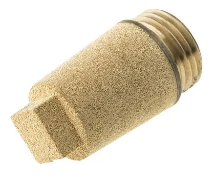 Produktfoto 1 von Legris 0670 Pneumatischer Schalldämpfer aus Sinterbronze 12 bar, Einsteck-Anschluss G