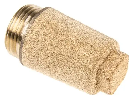 Legris 0670 Pneumatischer Schalldämpfer aus Sinterbronze 12 bar, Mit Gewinde G