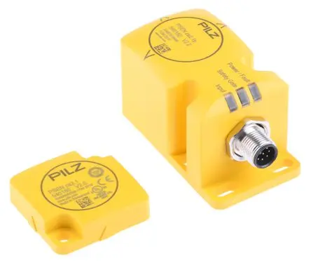Produktfoto 1 von Pilz PSENmag Transponder M12 Berührungsloser Sicherheitsschalter 24V dc aus Kunststoff, Kodierschalter Betätiger