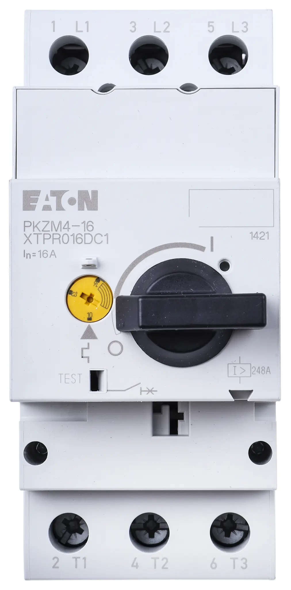 Produktfoto 1 von Eaton Motorschutzschalter, 10 → 16 A 690 V ac 140mm x 55mm