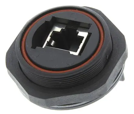 Produktfoto 1 von Bulgin, Buccaneer RJ-Steckverbinder, RJ45, Cat5e, 1 -Port, Typ Abgeschirmt, L 45 mm, Typ Kupplung
