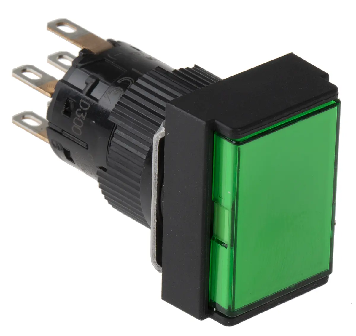 Produktfoto 1 von Schneider Electric Harmony Druckschalter Grün Beleuchtet Federrückstellung Panel Ø 16 mm, 2-poliger Umschalter, IP65