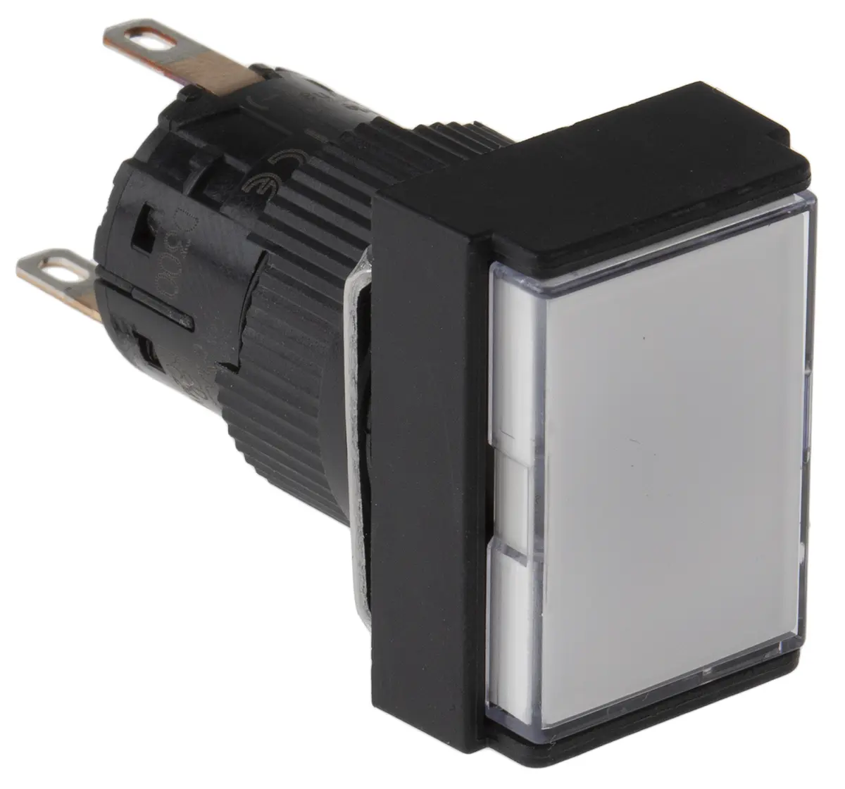 Produktfoto 1 von Schneider Electric Harmony Druckschalter Weiß Beleuchtet Federrückstellung Panel Ø 16 mm, 1-poliger Umschalter, IP65