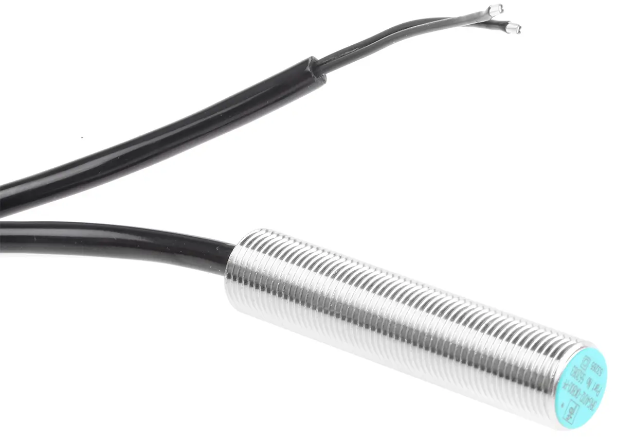 Produktfoto 1 von Pepperl + Fuchs M12 Näherungssensor Induktiv, Gewinderohr 2 mm 2-Draht 20 → 265 V ac, 20 → 320 V dc / 200