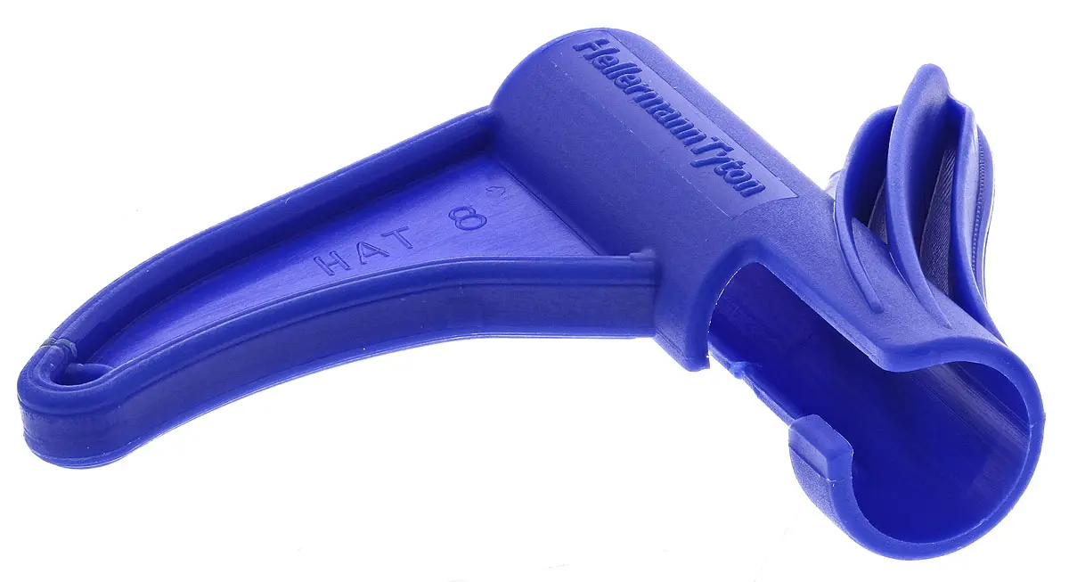 Produktfoto 1 von HellermannTyton Helawrap Spiral-Kabelumwicklung / 8 mm Nylon 6.6 Blau bis 130 mm