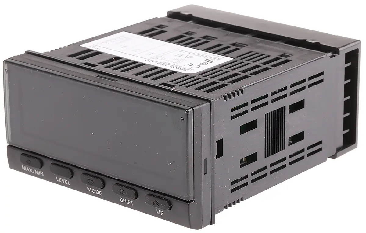 Produktfoto 1 von Omron K3HB LCD Digitales Multifunktionsmessgerät für Strom, Spannung H 45 mm B 92 mm 5-Stellen T. 100 mm 14.2 mm