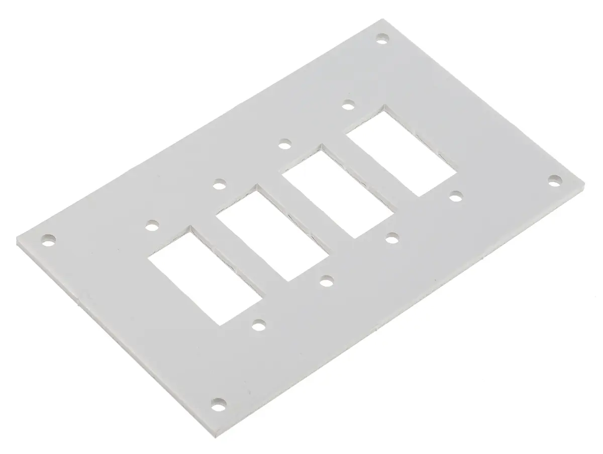 RS PRO Standardgröße Thermoelement-Panel für Bis zu 4 Einschraubdosen für Faszien