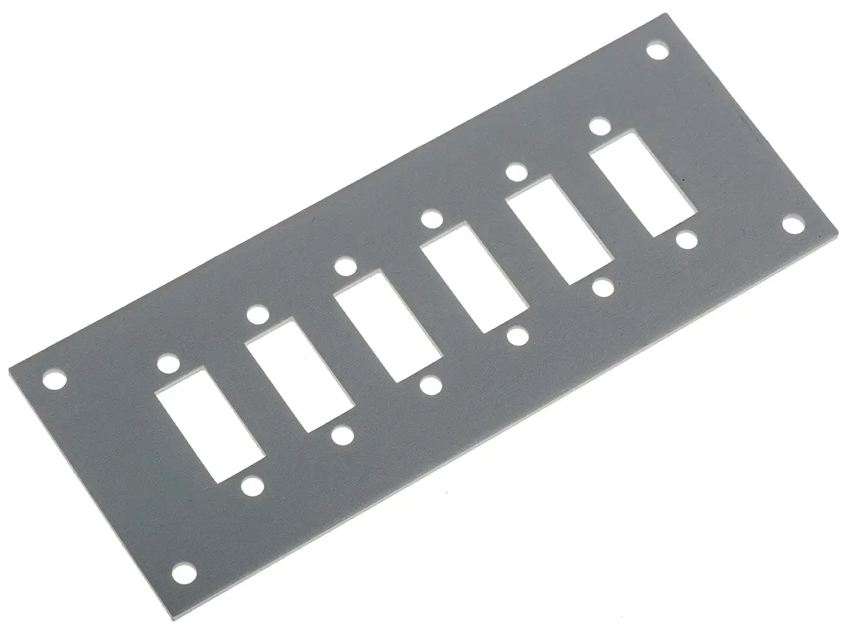 Produktfoto 1 von RS PRO Miniatur Thermoelement-Panel für Bis zu 4 Einschraubdosen für Faszien