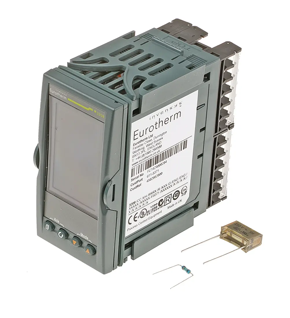 Produktfoto 1 von Eurotherm 3208 PID Temperaturregler, 4 x Umschaltrelais, Relais Ausgang, 85 → 264 Vac, 96 x 48mm