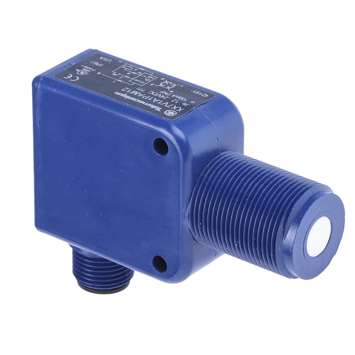 Produktfoto 1 von Telemecanique Sensors OsiSense XX Näherungssensor Ultraschall, Kubisch 500 mm PNP 12 → 24 V dc / 100 mA NO, IP67
