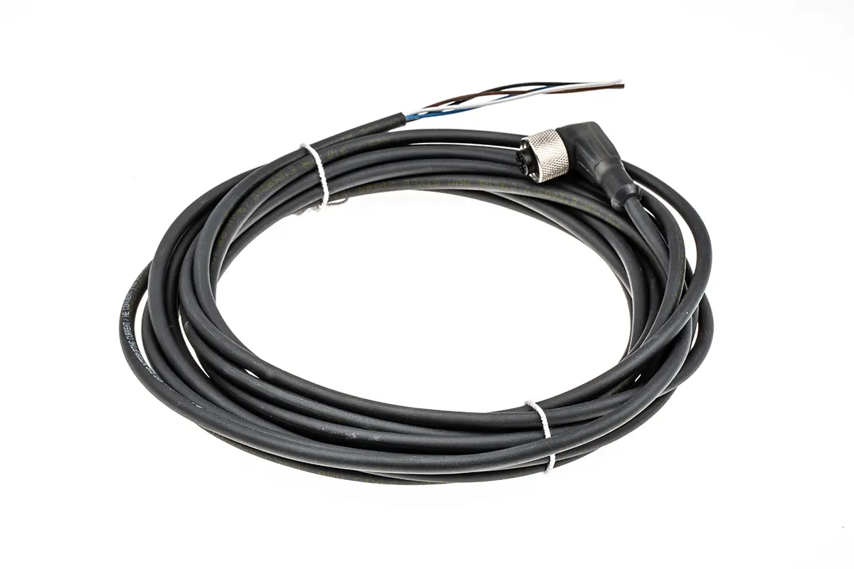 Produktfoto 1 von Telemecanique General Purpose, 4-polig Sensor-Betätigungselementkabel, Rechtwinklig Buchse / Freies Ende Nicht