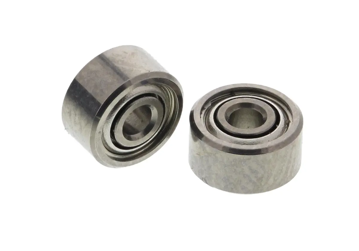 Produktfoto 1 von NMB 1-reihig Kugellager glatt, Innen-Ø 1.5 mm / Außen-Ø 5 mm Außen-ø , Breite 2.6 mm