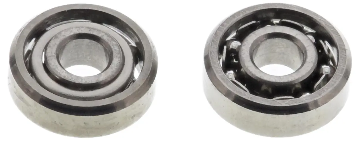 NMB 1-reihig Kugellager glatt, Innen-Ø 1 mm / Außen-Ø 3 mm Außen-ø , Breite 1 mm
