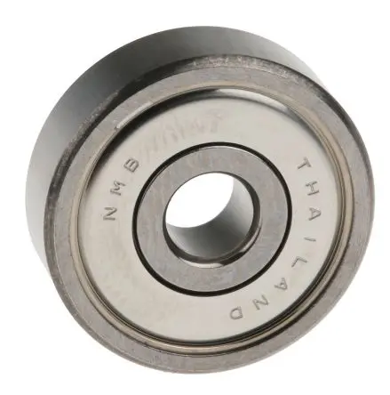 Produktfoto 1 von NMB 1-reihig Kugellager glatt, Innen-Ø 5 mm / Außen-Ø 19 mm Außen-ø , Breite 6 mm