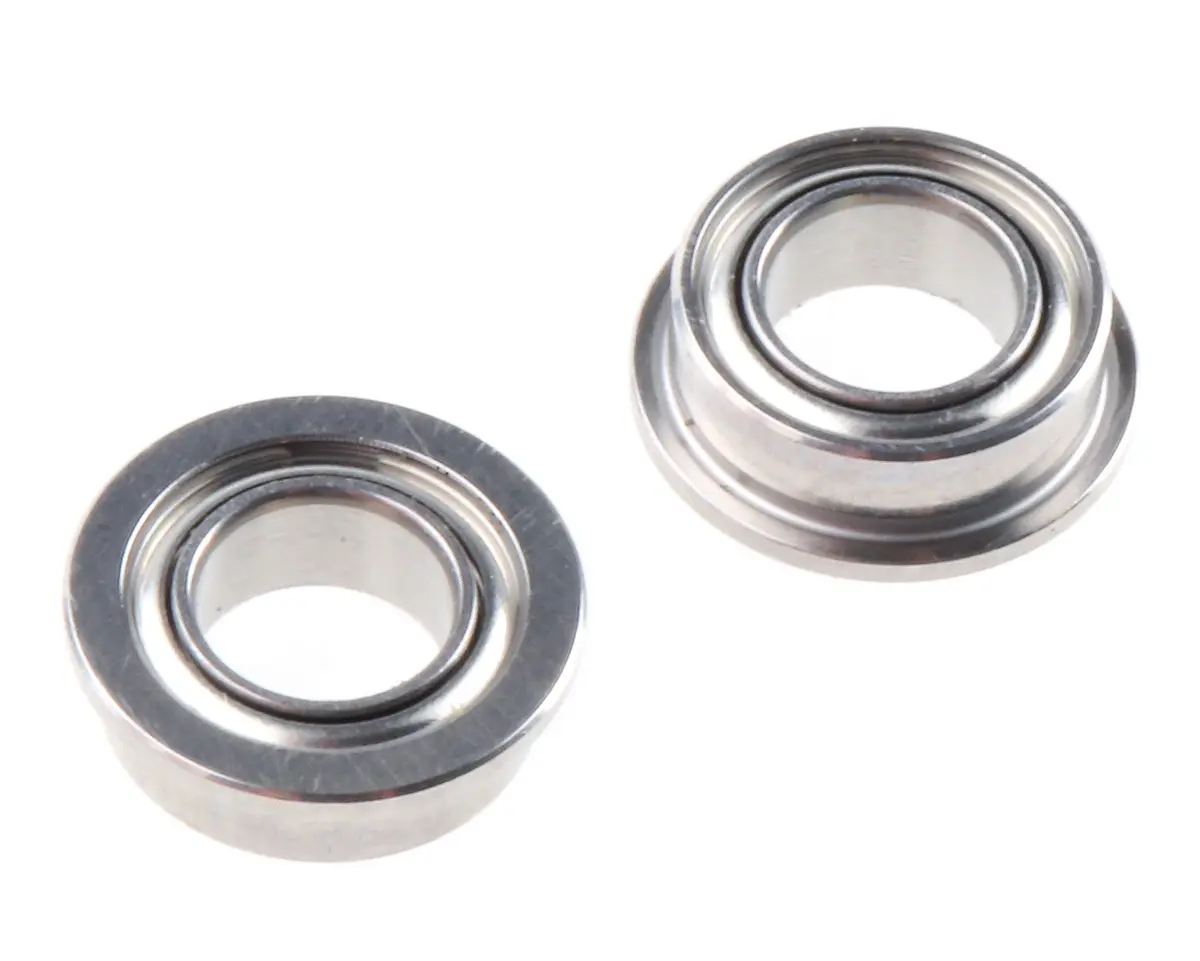 NMB 1-reihig Kugellager mit Flansch, Innen-Ø 4 mm / Außen-Ø 7 mm Außen-ø , Breite 2.5 mm 8.2 mm