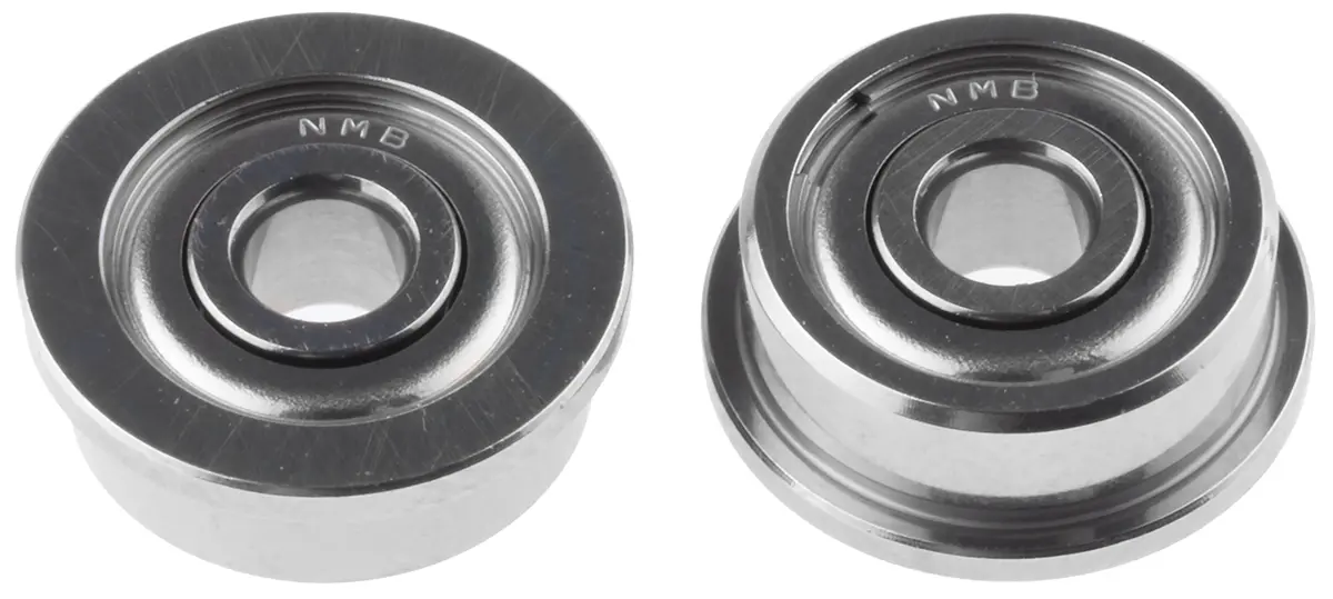 Produktfoto 1 von NMB 1-reihig Kugellager mit Flansch, Innen-Ø 3 mm / Außen-Ø 10 mm Außen-ø , Breite 4 mm 11.5 mm