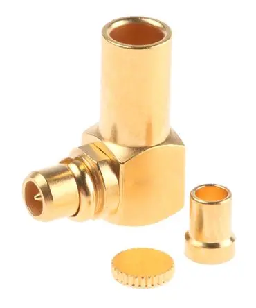 Produktfoto 1 von Huber+Suhner MMCX Stecker Koaxialsteckverbinder MCX-Steckverbinder, Kabel, für RG178B/U, RG196A/U-Kabel, 50 Ω