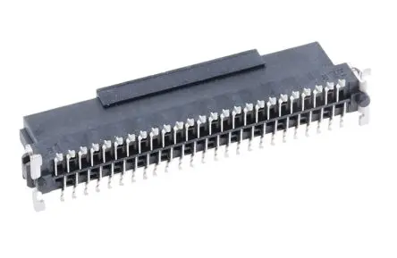 Produktfoto 1 von Fischer SMC Leiterplattenbuchse Gerade Oberfläche 50-polig / 2-reihig, Raster 1.27 mm Lot