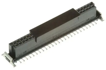 Produktfoto 1 von Fischer SMC Leiterplattenbuchse Gerade Oberfläche 50-polig / 2-reihig, Raster 1.27 mm Lot