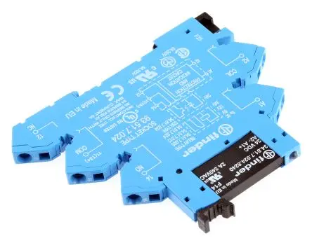 Produktfoto 1 von Finder 38 Interface Relais 24V dc, SPST DIN-Hutschiene