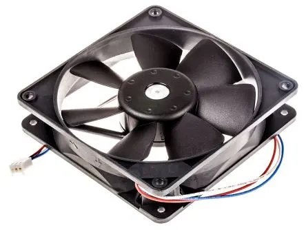 Produktfoto 1 von ebm-papst 4400 F Axiallüfter, Hülse, 12V dc / 1.25 W 100 mA, 1600 U/min, 94 m³/h 119 mm 119mm 25 mm