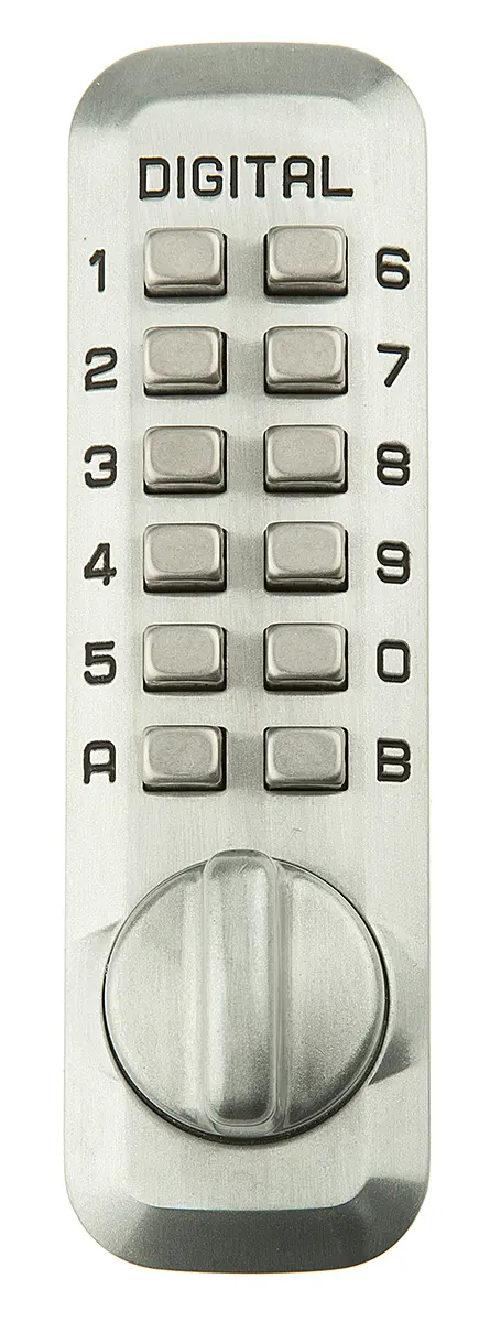 Produktfoto 1 von Dom Metalux Mechanisch Aluminium Edelstahl Codeschloss