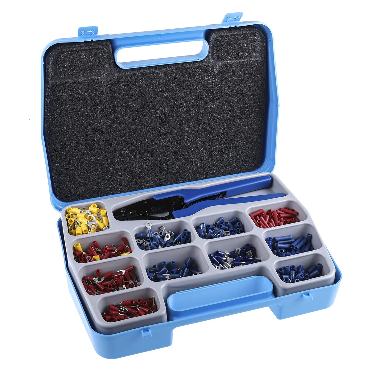 Produktfoto 1 von RS PRO Crimp Set Isolierte Anschlussklemmen 800 Stück Verzinnt