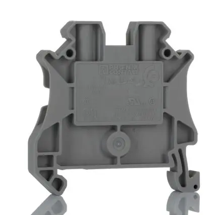 Produktfoto 1 von Phoenix Contact UT 4 Anschlussklemmenblock für Durchkontaktierung 1 Grau, 0.14mm², 4 mm², 1kV Schraubbefestigung ATEX