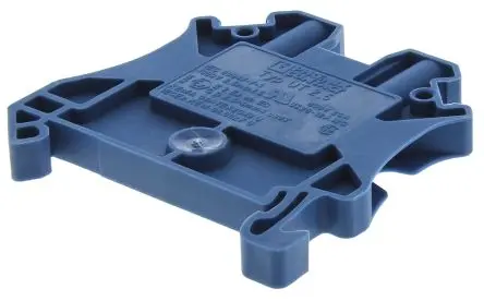 Produktfoto 1 von Phoenix Contact UT 2.5 BU Anschlussklemmenblock für Durchkontaktierung 1 Blau, 0.14mm², 4 mm², 1kV Schraubbefestigung