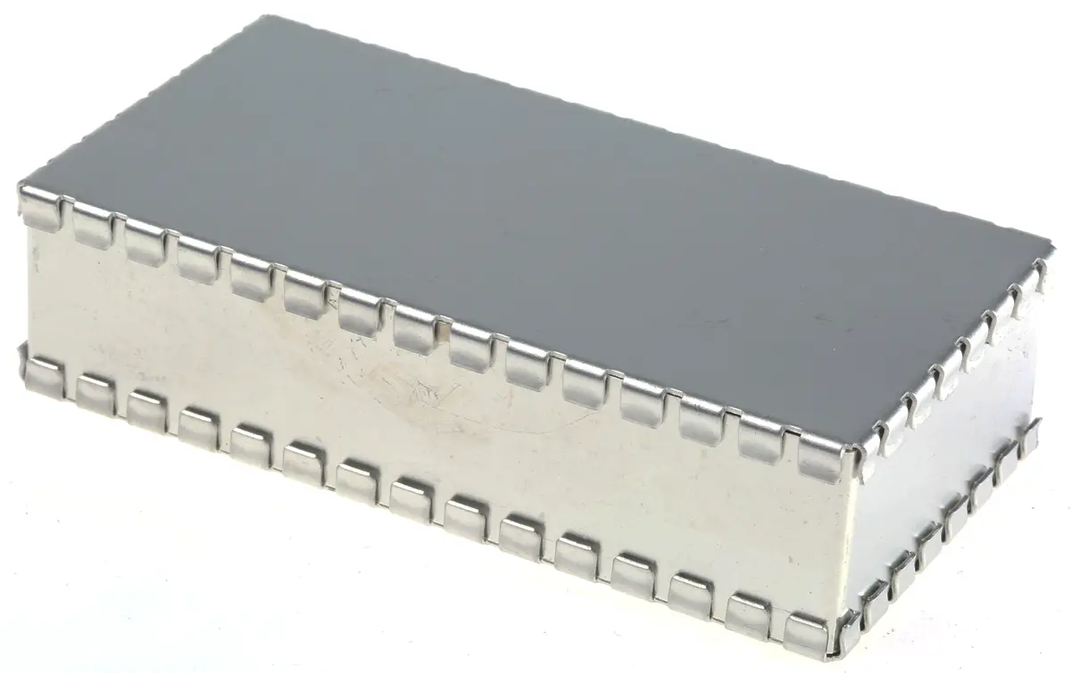 Produktfoto 1 von Perancea Leiterplattengehäuse, Verzinnter Stahl 100 mm, 50 mm 25 mm