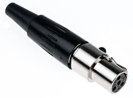Produktfoto 1 von Switchcraft Gerade 4-polig Kabel Buchse Silber XLR-Steckverbinder, 125V ac