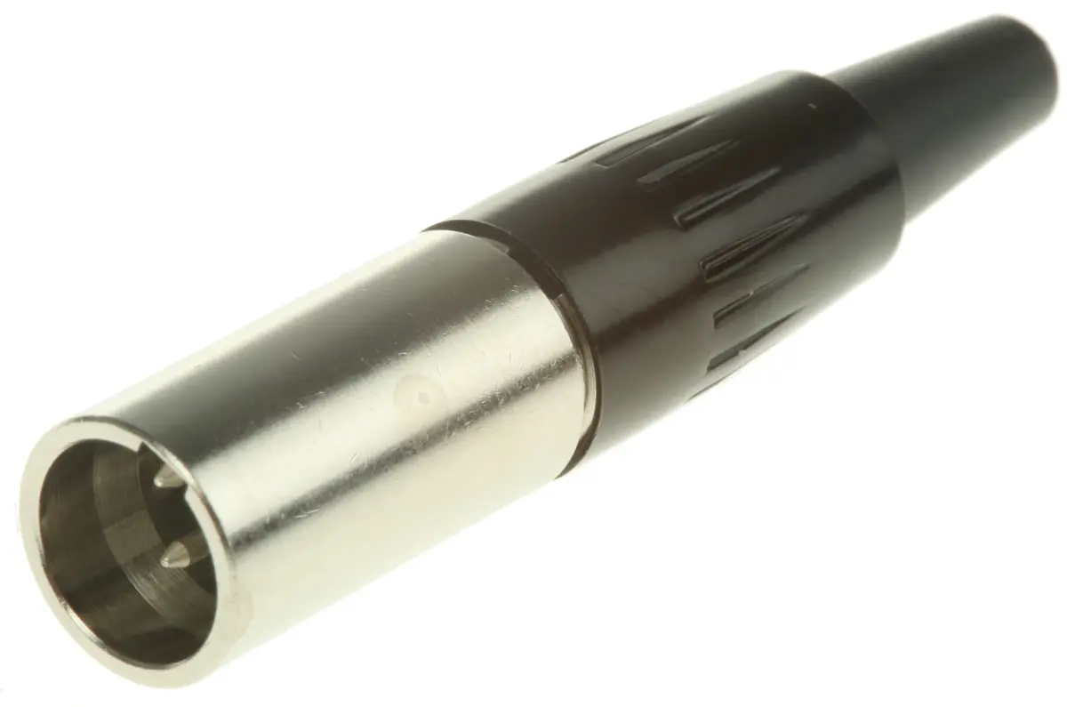 Produktfoto 1 von Switchcraft Gerade 3-polig Kabel Stecker Silber XLR-Steckverbinder, 125 V ac