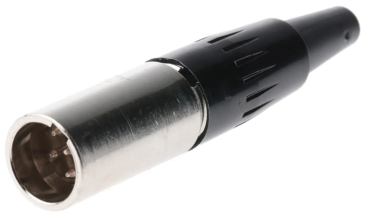 Produktfoto 1 von Switchcraft Gerade 5-polig Kabel Stecker Silber XLR-Steckverbinder, 125 V ac