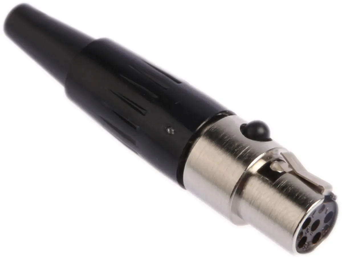 Produktfoto 1 von Switchcraft Gerade 5-polig Kabel Buchse Silber XLR-Steckverbinder, 125 V