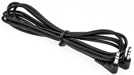 Produktfoto 1 von Switchcraft 36HR Hilfskabel, Stecker / 3,5 mm Stereobuchse Stecker Stecker L. 1.8 m Schwarz