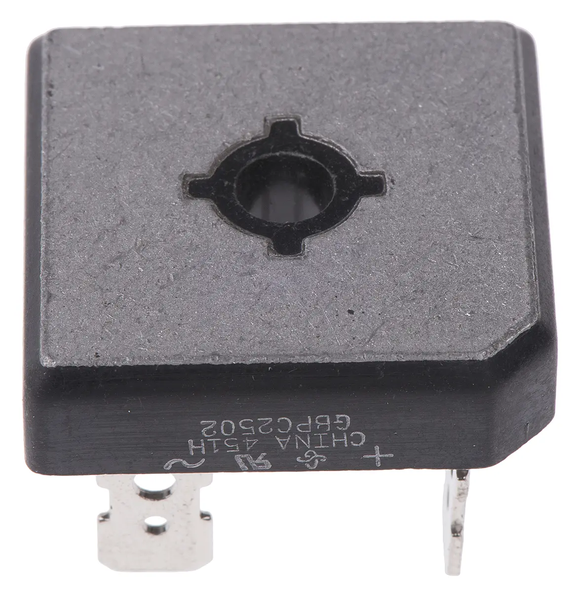 Produktfoto 1 von Vishay Brückengleichrichter 200 V 300 A Schraubanschlussklemme 1.1 V GBPC Einfach 4-Pin 5 μA