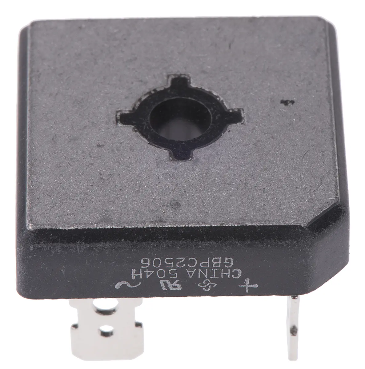 Produktfoto 1 von Vishay Brückengleichrichter 600 V 300 A Schraubanschlussklemme 1.1 V GBPC Einfach 4-Pin 5 μA