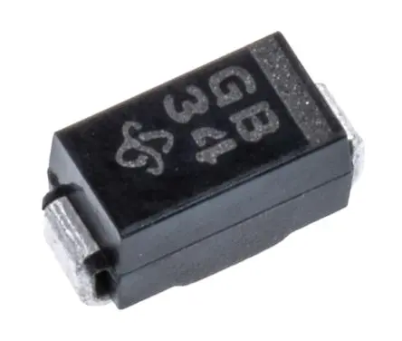 Produktfoto 1 von Vishay GF1B Oberfläche Gleichrichter & Schottky-Diode Recovery Gleichrichter Einfach, 100 V / 1 A, 2-Pin DO-214BA